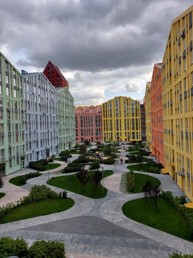 Апартаменти Комфорт Таун Kiev Exteriör bild